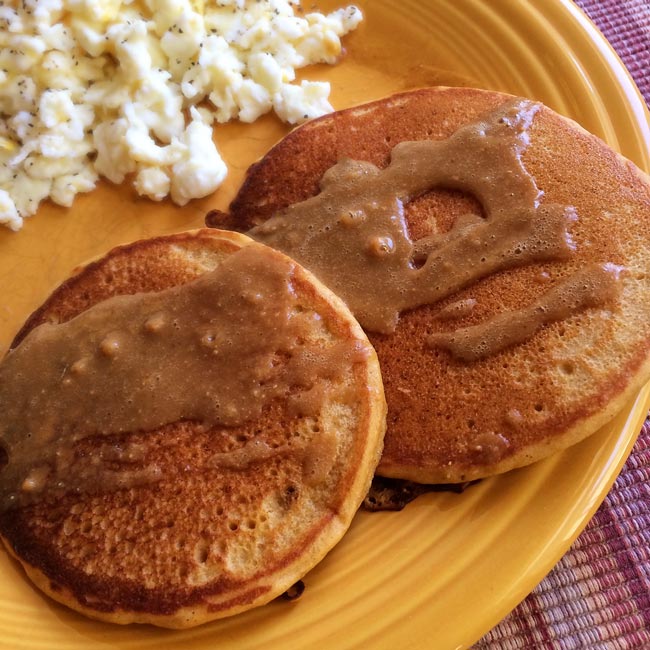 Gluten Free Apple Cider Pancakes Recipe