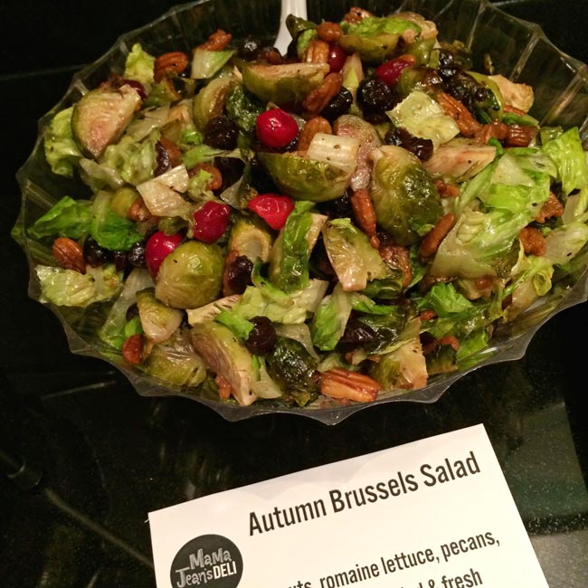 Autumn Brussels Sprouts Salad