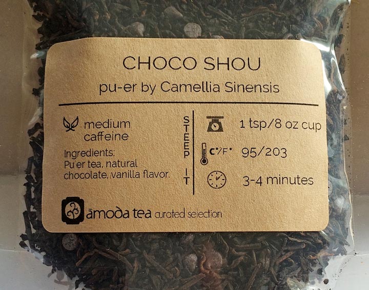 Choco Shou Pu-Er by Amoda Tea
