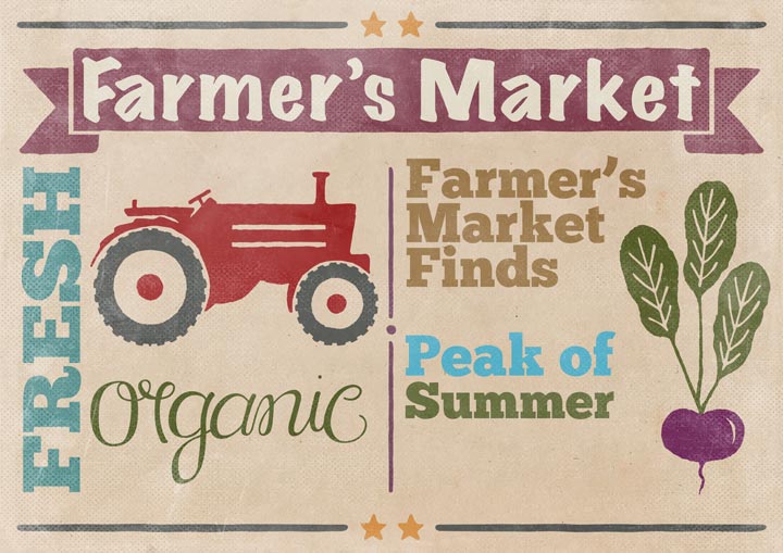 Peak of Summer Farmers Market Finds
