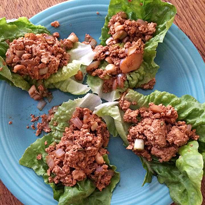 Spicy Lettuce Wraps from Vegetarian TImes