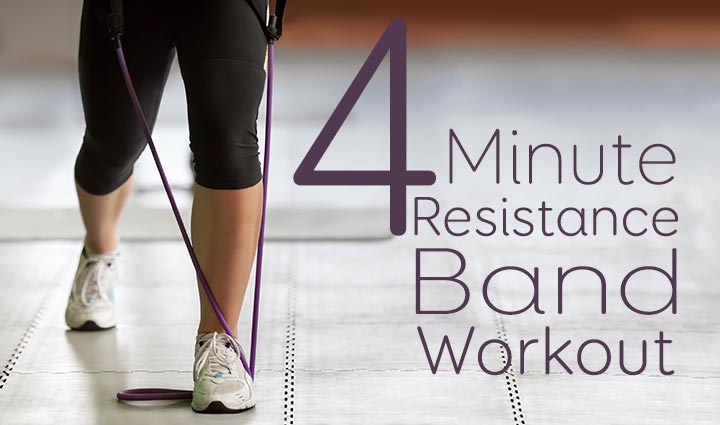 Do Anywhere 4 Minute Resistance Band Workout Thrive Personal Fitness