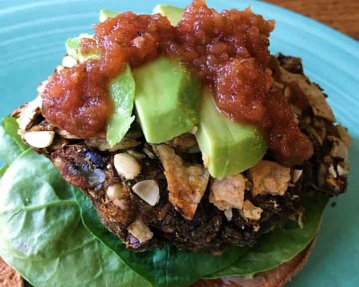 homemade veggie burger recipe