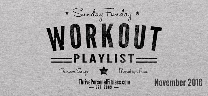 Sunday Funday Workout Playlist