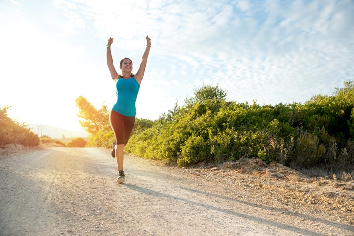 Woman Jogging