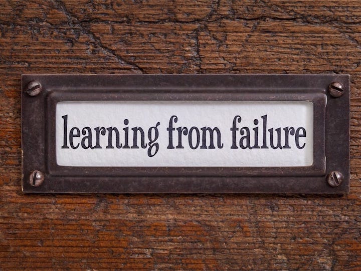 failure lessons 