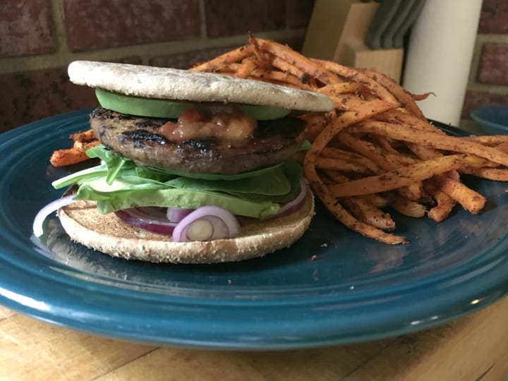 vegan burger