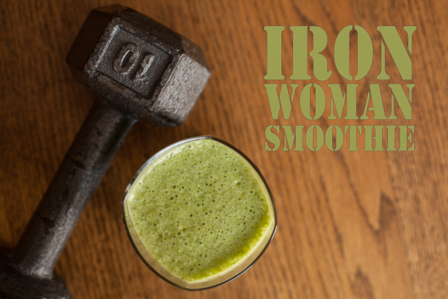 Iron Woman Smoothie Recipe