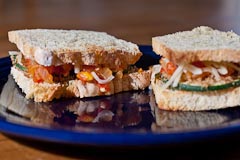 Zucchini Parmesan Sandwich Recipe
