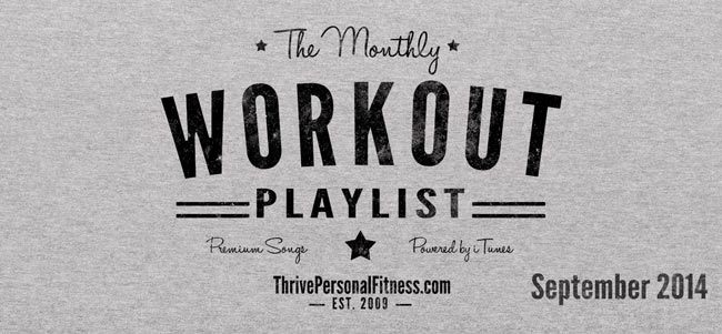 Rock The Red Workout Playlist September 2014